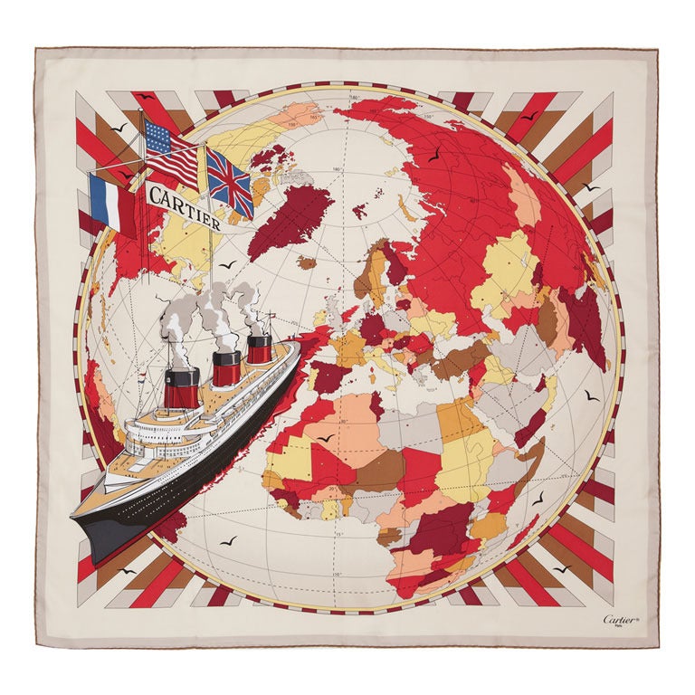 Cartier Silk Scarf