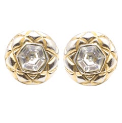 Chanel Diamante Earrings 8