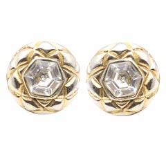 Chanel Diamante Earrings