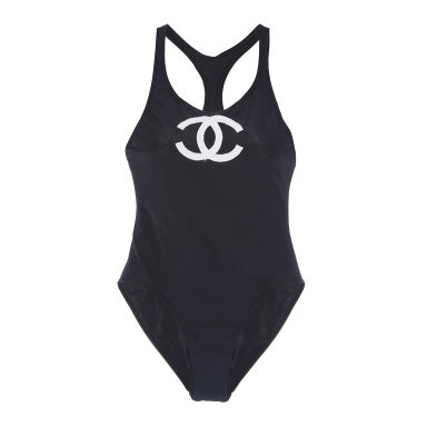Chanel Vintage Swimming Suit at 1stDibs | chanel bathing suit one piece, chanel  swimsuit, chanel swimming suit
