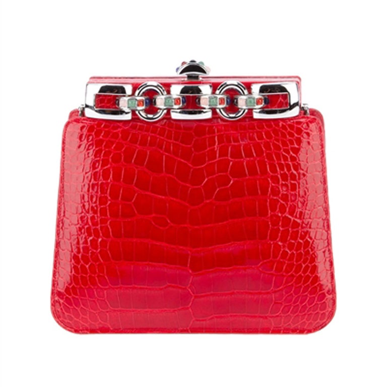 Judith Leiber Vintage Alligator Bag