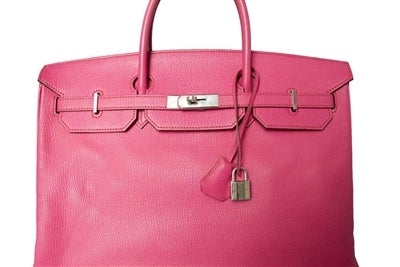 Hermes 40cm Rose Tyrien Birkin Bag 1