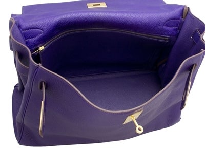 Hermes 40cm Iris Kelly Bag 7