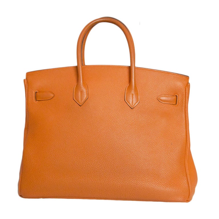 Hemes 35cm Birkin Bag Orange at 1stDibs hemes birkin, hemes bags