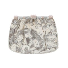 Judith Leiber Vintage Embroidered Shoulder Bag