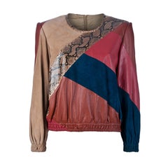 Valentino Vintage Colour Block Top