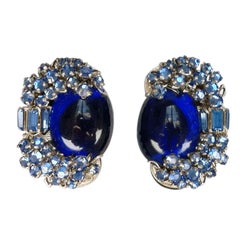 MIRIAM HASKELL Prototype Ear Clips 1965