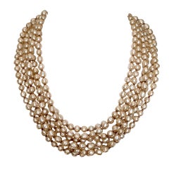 MIRIAM HASKELL Prototype Necklace ca.1960