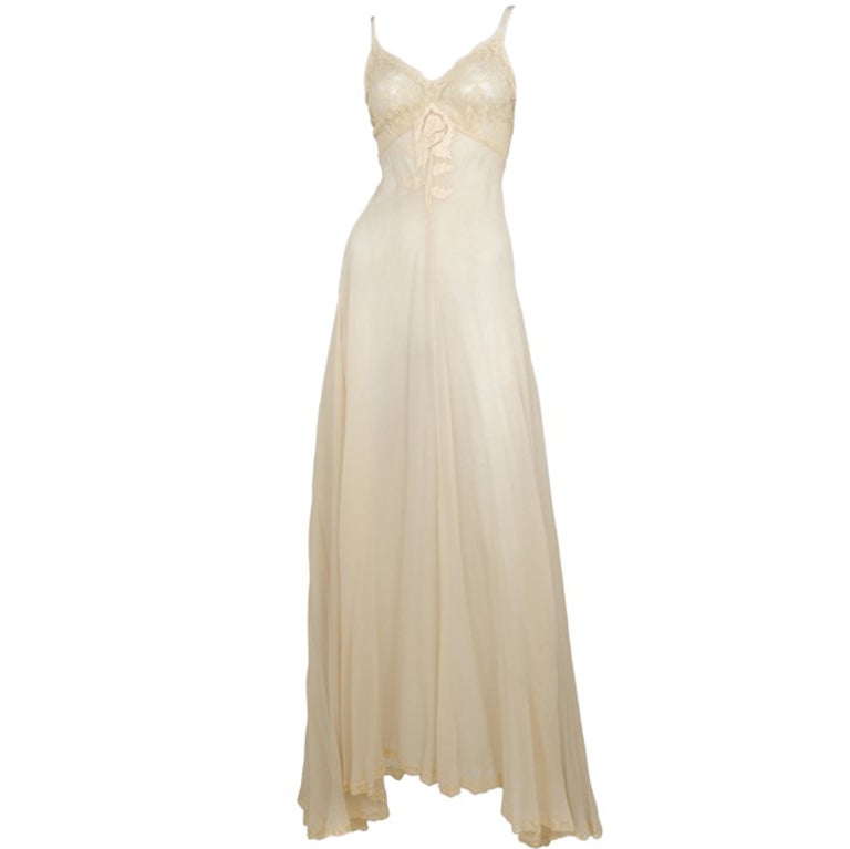 Archival Hollywood Couture Nightwear 1930's - 1970's