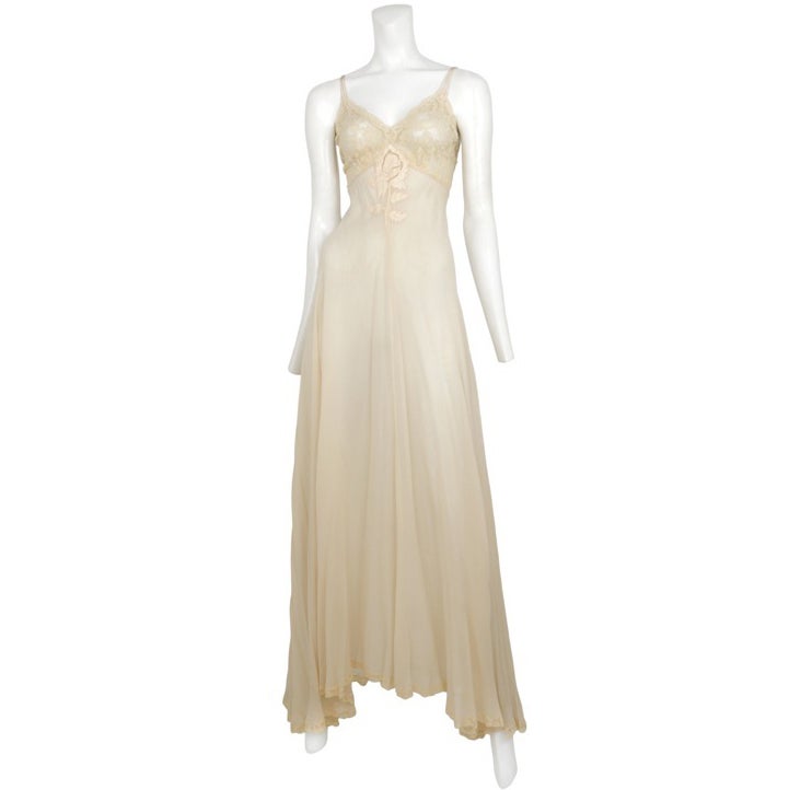 Archival Hollywood Couture Nightwear 1930's - 1970's For Sale