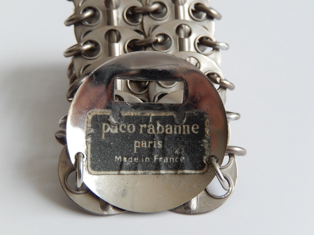 Paco Rabanne Space Age Disk Bracelet 5