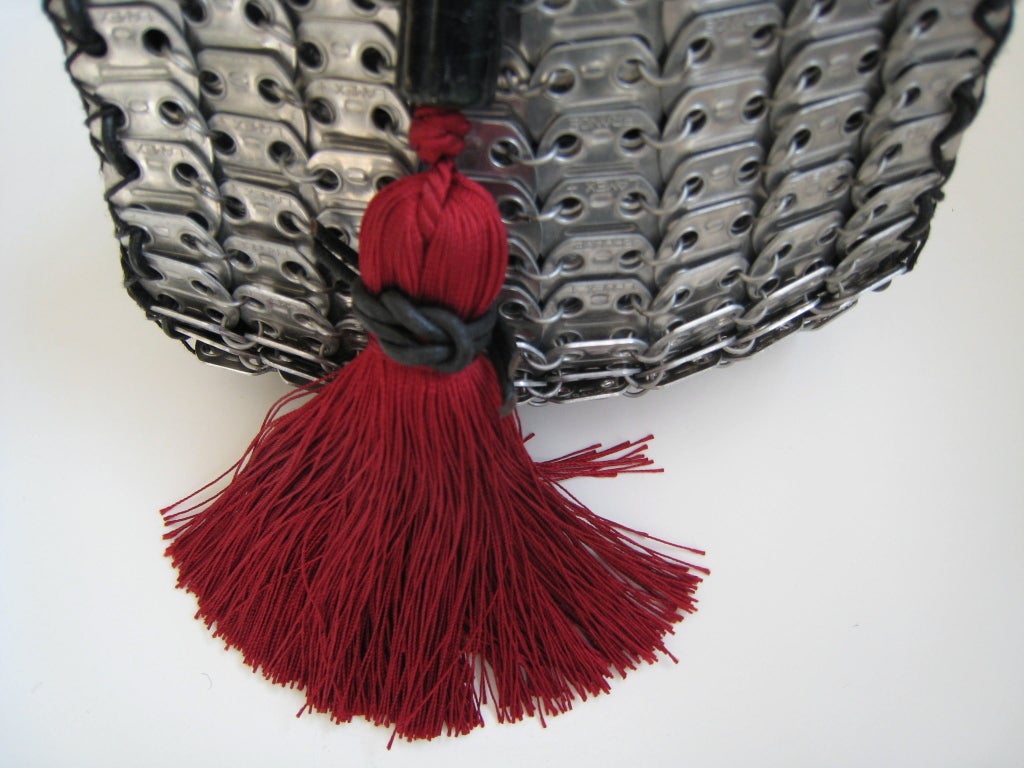 Hand-Crafted Tassel Handbag by Nathalie Hambro 1