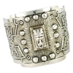 TOBIAS Mexican Sterling Silver Cuff
