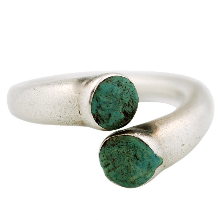 ANTONIO PINEDA Turquoise Ring For Sale