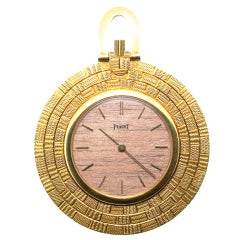 PIAGET Yellow Gold Dress Pocket Watch