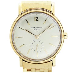 Patek Philippe Yellow Gold Automatic Wristwatch Ref 2548