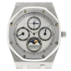 Audemars Piguet Platinum Royal Oak Quantieme Perpetuel Watch