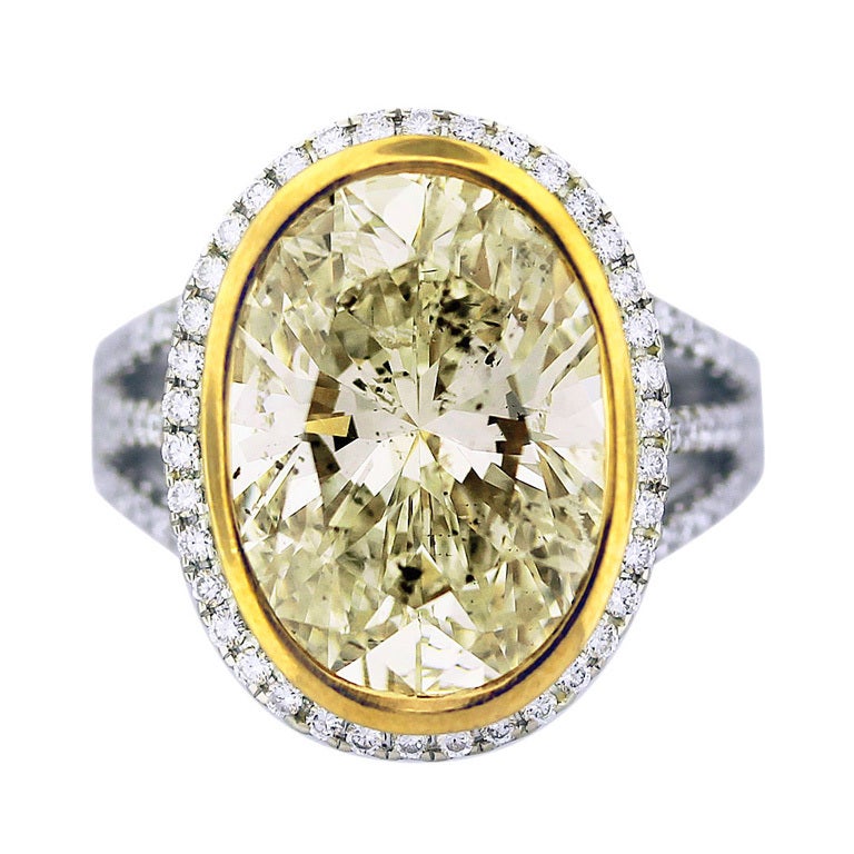 8 carat discount canary diamond