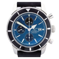 Breitling Stainless Steel Superocean Heritage Chronograph Watch