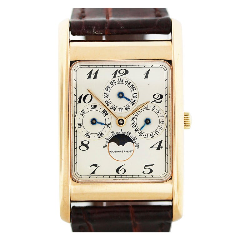 Audemars Piguet Rose Gold Quantieme Perpetual Calendar Watch