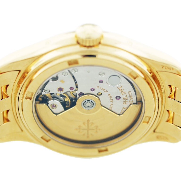 Patek Philippe Yellow Gold Annual Calendar Wristwatch Ref 5036/1J In Good Condition In Boca Raton, FL