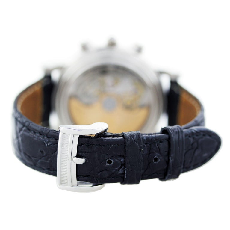 Parmigiani Platinum Toric Automatic Chronograph Wristwatch with Date 1