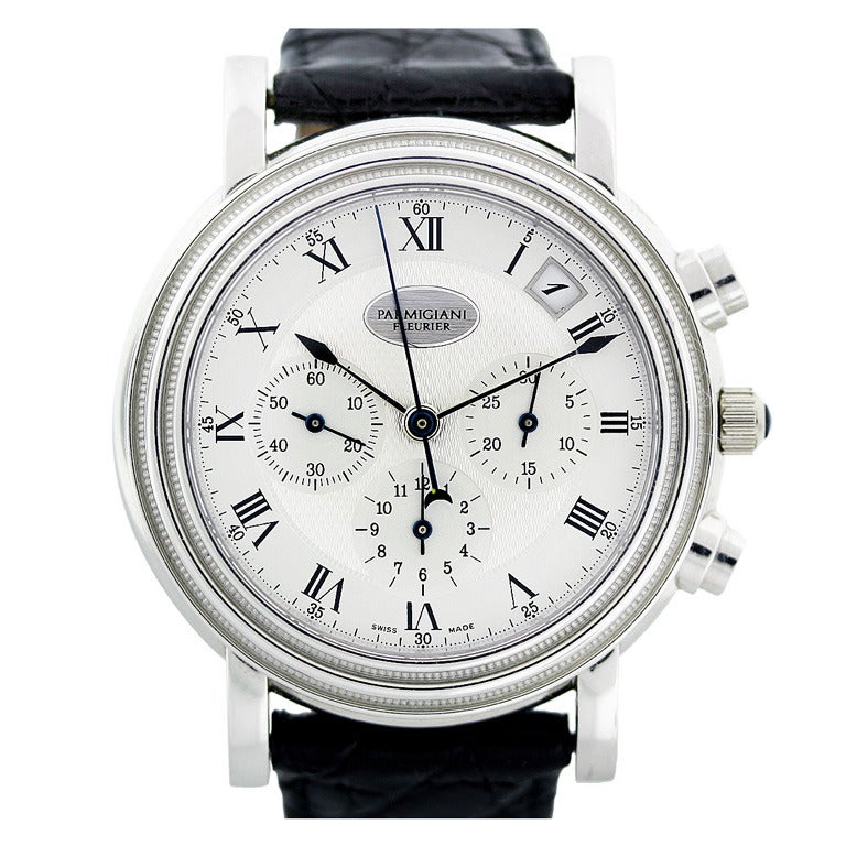 Parmigiani Platinum Toric Automatic Chronograph Wristwatch with Date