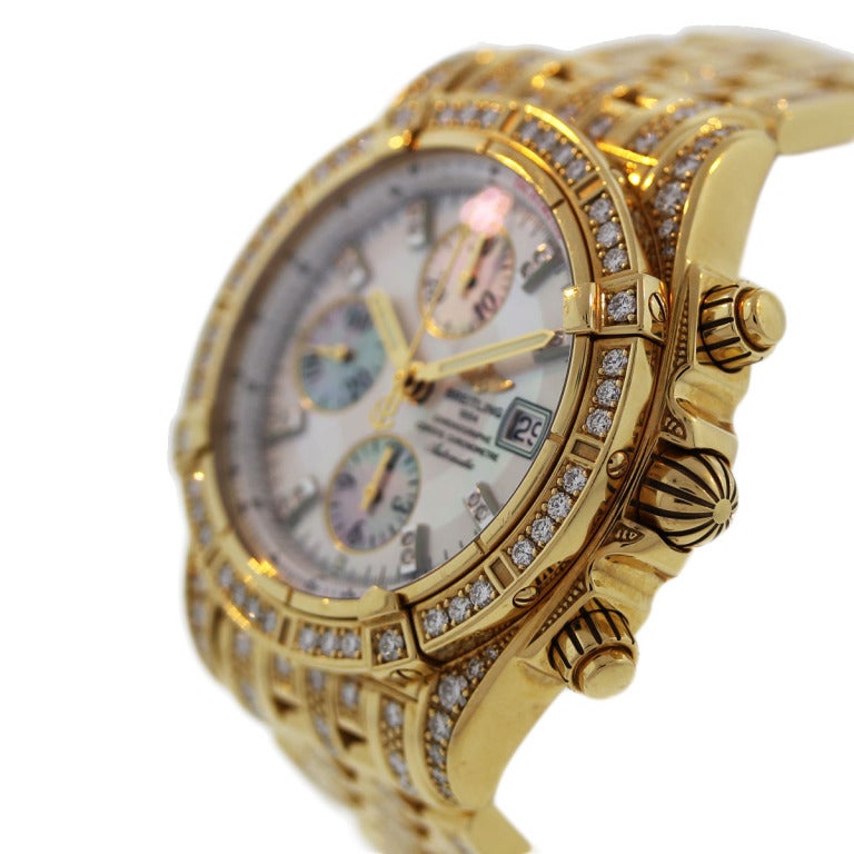 breitling gold watches prices