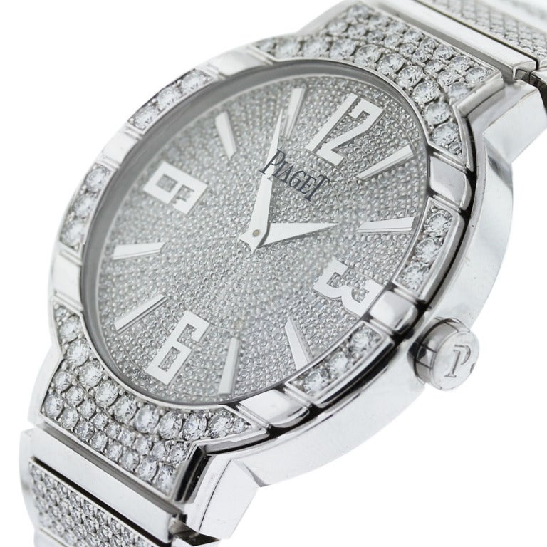 piaget polo white gold