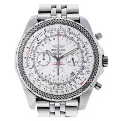Breitling Stainless Steel Bentley Chronograph Wristwatch with Date