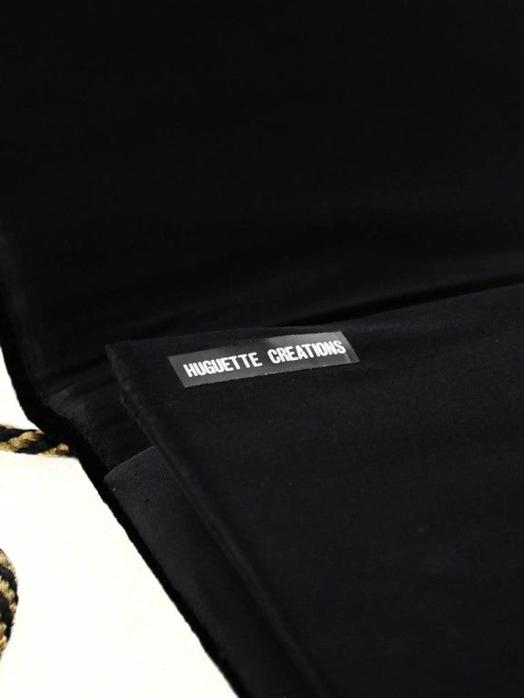 Huguette Creations Real Gold Embroidered Handbag 2