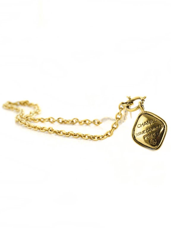 Chanel Pendant Necklace For Sale 2