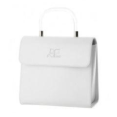 Courréges Box Handbag With Lucite Handle