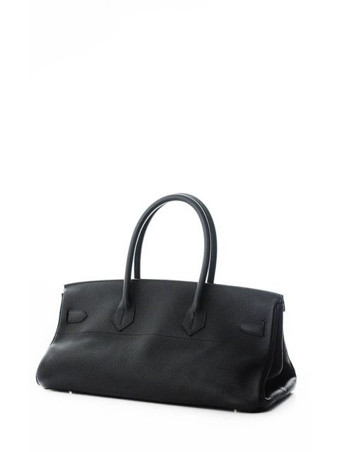 Donna Nuovo in scatola Hermes Jpg Birkin Bag Nero & Palladio