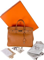 Hermes Birkin Bag 40 cm Gold Togo Leather PHW