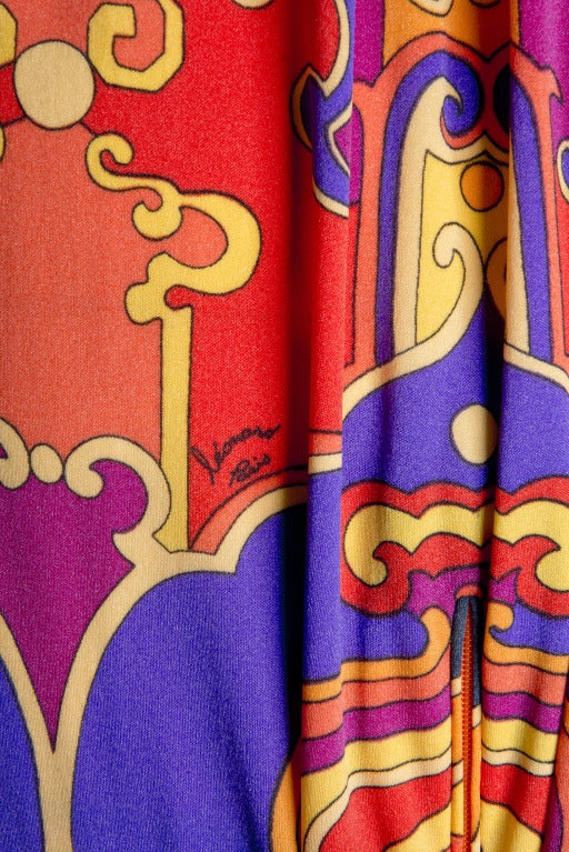 Women's Leonard Fashion Oriental Mod Maxi Dress