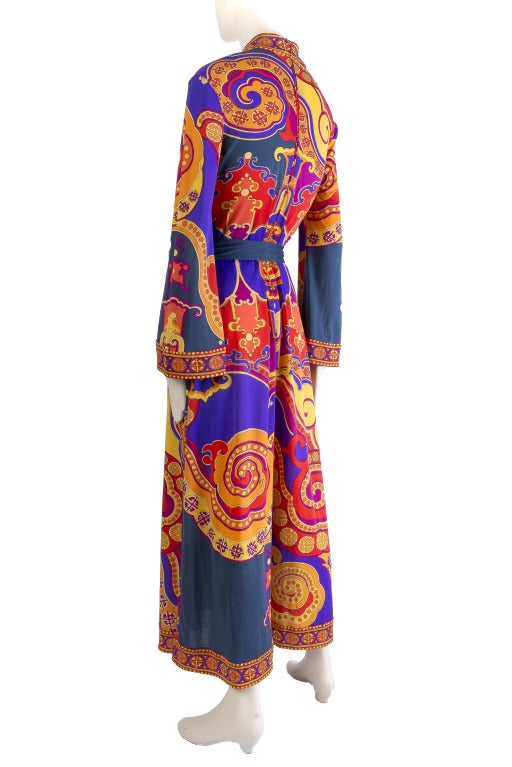 Leonard Fashion Oriental Mod Maxi Dress 1