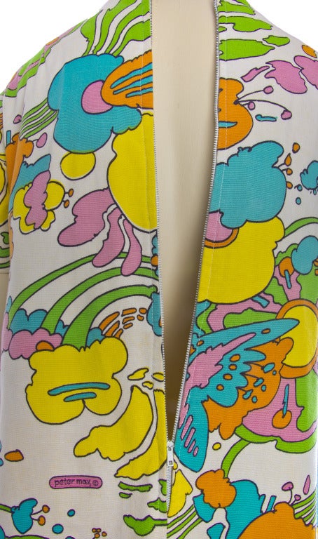 Peter Max Print Print Shift Dress 2