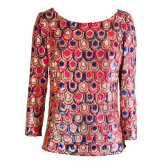 Emilio Pucci Sequin Top New 4