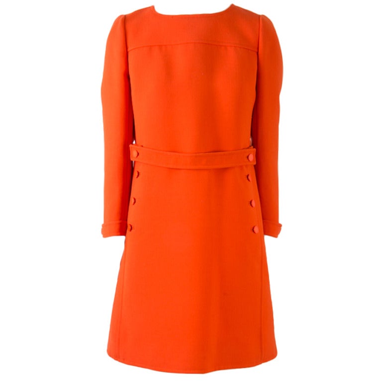 Orange Vintage Dress 58