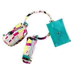 Emilio Pucci Change Purse and Mini Bag Trio