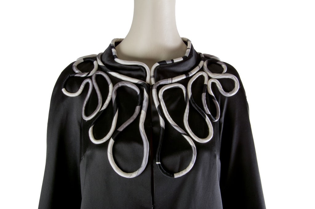 Emilio Pucci Dress & Matching Coat Ensemble 2PC Set Size 36 For Sale 1