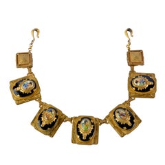 Rare 1920's Egyptian Revival Necklace