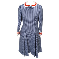 Mollie Parnis Sailor Dress