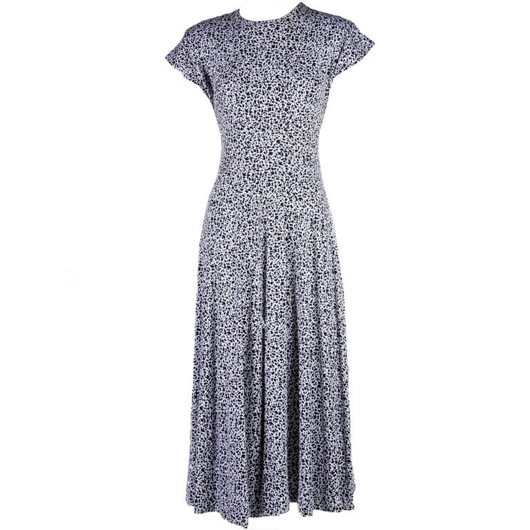 Diane Von Furstenberg Dress - Maxi -  1970's - Mint Condition For Sale
