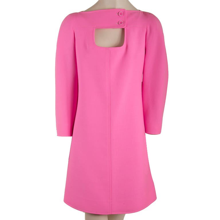 Courreges Electric Pink Peek-a-boo Dress