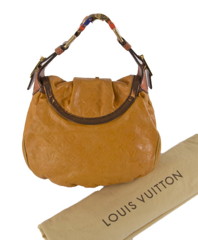 Louis Vuitton Limited Edition Saffron Monogram Epices Kalahari PM In Excellent Condition In Boca Raton, FL