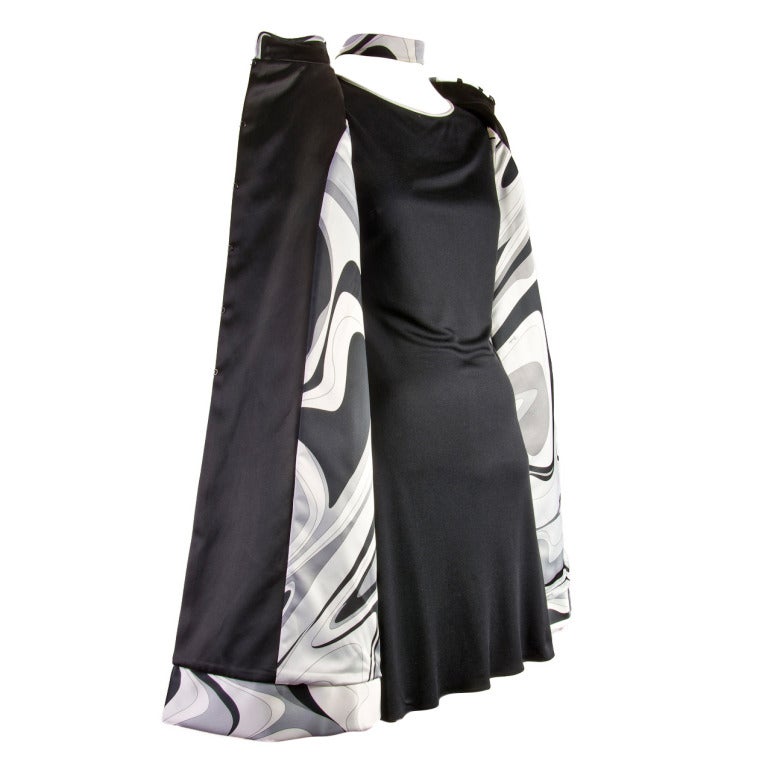 Emilio Pucci Dress & Matching Coat Ensemble 2PC Set Size 36 For Sale