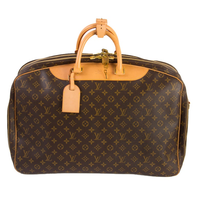 Louis Vuitton Monogram Canvas Alize 2 Poche Soft Suitcase