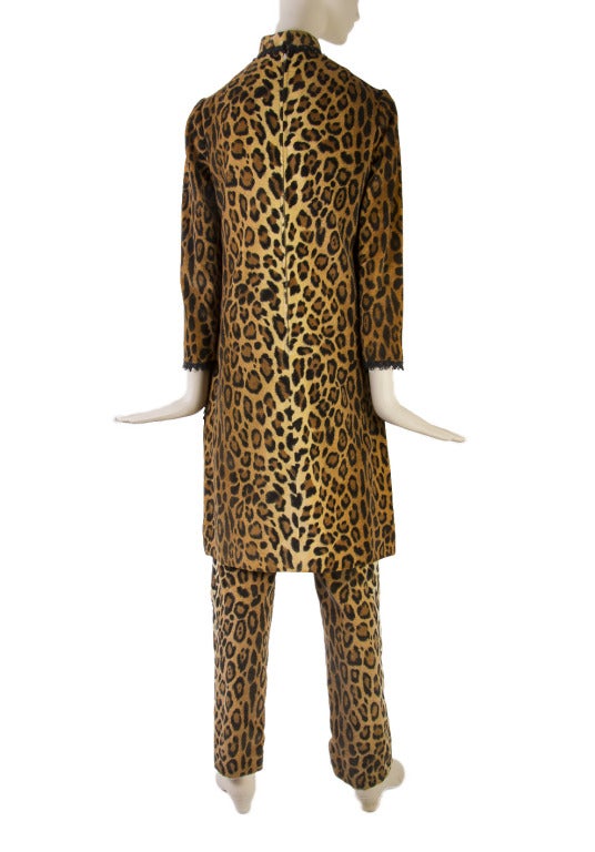 leopard pantsuit